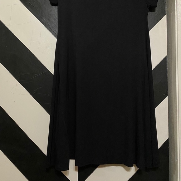 Style & Co Little Black A-Line Dress Size PM - Picture 4 of 4